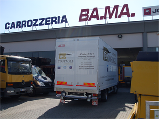 furgoni in alluminio